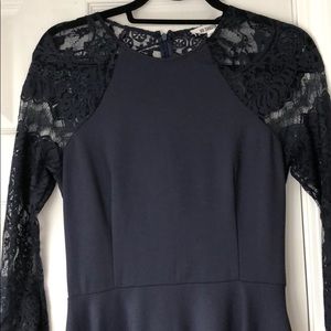 BB Dakota 3/4 sleeve lace dress